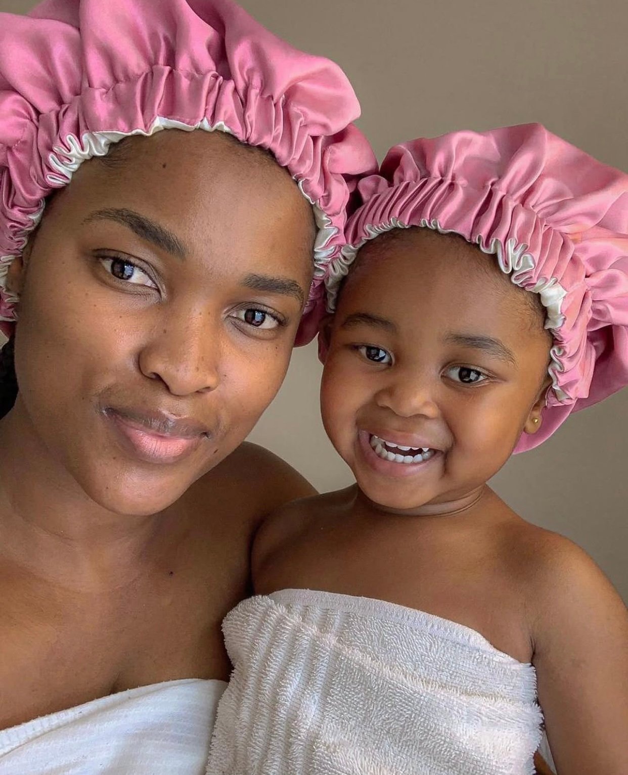 Hair Bonnet Mommy And Baby Matching Bonnets Boho Mom And Baby